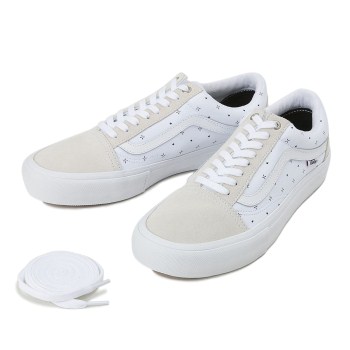 【VANS】 ヴァンズ OLD SKOOL PRO オールドスクール プロ VN000ZD4K1L 16FA (BANDANA) WHITE 10H(28.5)