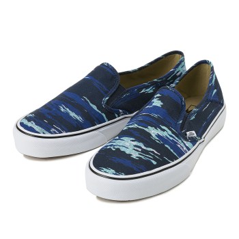 【VANS】 ヴァンズ SLIP-ON SF スリッポン サーフ VN00019MK9Y 16FA (BEACH BRI)BLU 10(28)