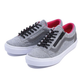 【VANS】 ヴァンズ OLD SKOOL オールドスクール V36CL SWEAT 16FA GRAY/PINK 7(25)