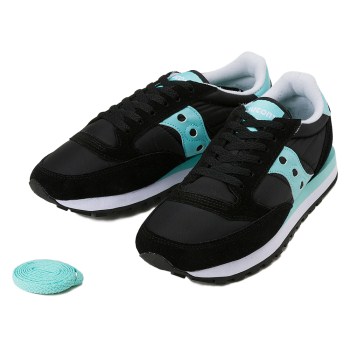 レディース 【SAUCONY】 サッカニー WMNS JAZZ ORIGINAL ウィメンズ ジャズ オリジナル S1044-376 BLACK/MINT 7(23.5)