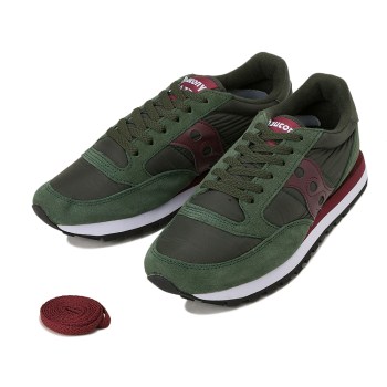 【SAUCONY】 サッカニー JAZZ ORIGINAL ジャズ オリジナル S2044-374 GREEN/BURGUNDY 13(31)