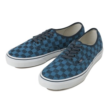 【VANS】 ヴァンズ AUTHENTIC オーセンティック VN0004MLJPK 16FA (STITCH CHK)BLU 11(29)