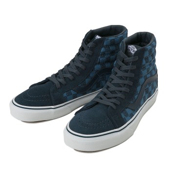 【VANS】 ヴァンズ SK8-HI REISSUE スケートハイ リイシュー VN0004OKJPK 16FA (STITCH CHK)BLU 11(29)