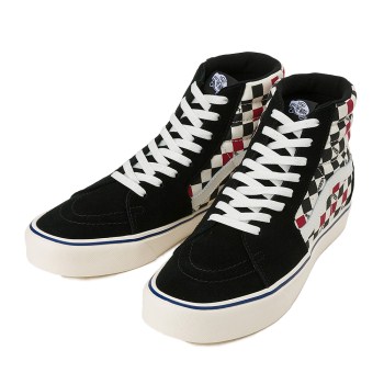 【VANS】 ヴァンズ SK8-HI LITE スケートハイ ライト VN0A2Z5YJYW 16FA (CHK)BK/MALLOW 11(29)