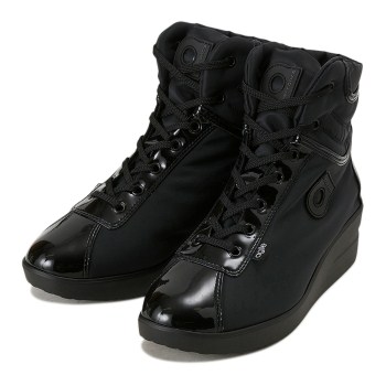 レディース 【AGILE】 アージレ BASKET ULTRA GANT 200 NERO 35(22.5cm)