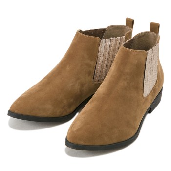 レディース 【NUOVO】 ヌオーヴォ サイドゴアブーツ COVER GORE 7.5 NE70036 S/TAN XL(24.5-25cm)