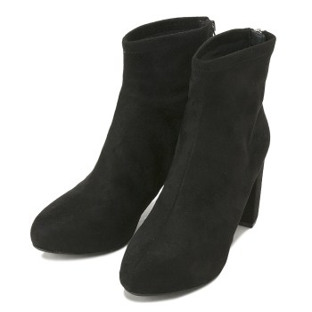 レディース 【NUOVO】 ヌオーヴォ カジュアルブーツ B-ZIP STRETCH 8 NE80140 S/BLACK XL(24.5-25cm)