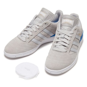 【ADIDAS】 アディダススケートボーディング BUSENITZ ブセニッツ F37868 16FA GRY/GRY/BLUBIRD 29
