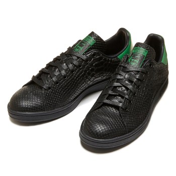【ADIDAS】 アディダスオリジナルス STAN SMITH スタンスミス S80022 16FA BLK/BLK/GREEN 29cm