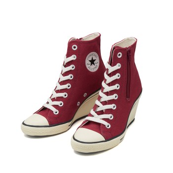 レディース 【CONVERSE】 コンバース ALL STAR WEDGE Z HI オールスター ウェッジ Z ハイ 32099438 MAROON 6(25cm)
