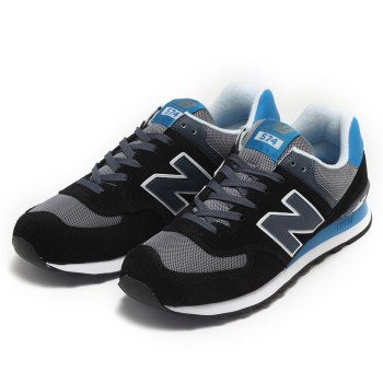 【NEW BALANCE】 ニューバランス ML574CPU 16FW ABC-MART限定 *BLACK/BL(CPU) 28