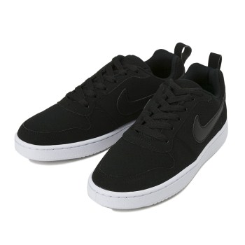 レディース 【NIKE】 ナイキ WMNS NIKE COURT BOROUGH LOW SL ウィメンズ コート バーロウ ロウ SL 845726-001 16FA 001BLACK/BLACK 25.5
