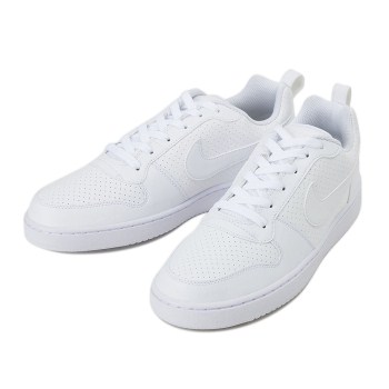 【NIKE】 ナイキ NIKE COURT BOROUGH LOW SL コート バーロウ ロウ SL 844883-111 16FA 111WHITE/WHITE 30
