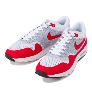 レディース 【NIKE】 ナイキ W AIR MAX 1 ULTRA FLYKNIT ウィメンズ エアマックス 1 ウルトラ フライニット 843387-101 16FA 101WHITE/UNVRED 25.5
