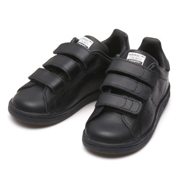 キッズ 【ADIDAS】 アディダスオリジナルス STAN SMITH CF I スタンスミス CF I M20608 16FA BLACK/BLACK/WHT 16cm