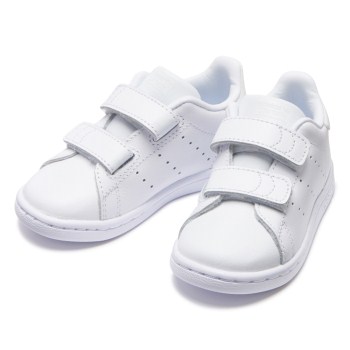 キッズ 【ADIDAS】 アディダスオリジナルス STAN SMITH CF I スタンスミス CF I S32141 16FA WHT/WHT/WHT 16cm