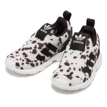 キッズ 【ADIDAS】 アディダスオリジナルス ZX FLUX 360 I ゼットエックスフラックス 360 I S32123 16FA WHT/BLK/WHT 16cm