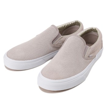 【VANS】 ヴァンズ CLASSIC SLIP-ON クラシックスリッポン VN0004MPJRF 16FA (P.SUE)CLD/T.WH 10(28)