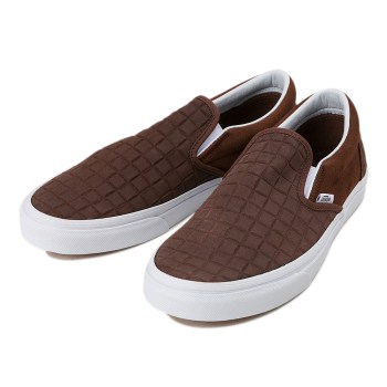 【VANS】 ヴァンズ CLASSIC SLIP-ON クラシックスリッポン VN0004MPJRM 16FA (SUE CHK)CHNUTS 11(29)