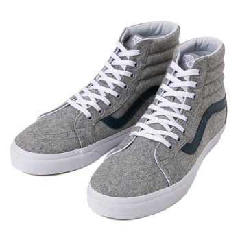 【VANS】 ヴァンズ SK8-HI REISSUE スケートハイ リイシュー VN0004OKJSL F16 (VAR)GRY/T.WH 11(29)