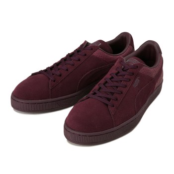【PUMA】 プーマ SUEDE CLASSIC CASUAL EMBOSS スウェードクラシック カジュアルエンボス 361372 06WINETASTING 29cm