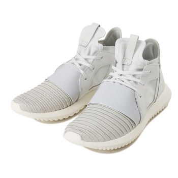 レディース 【ADIDAS】 アディダスオリジナルス TUBULAR DEFIANT W チュブラー デファイアント W S80486 16FA WHT/WHT/OFF WHT 25cm