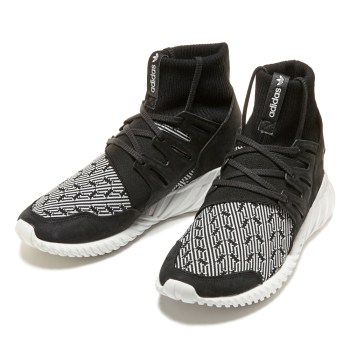 【ADIDAS】 アディダスオリジナルス TUBULAR DOOM チュブラー ドゥーム S80096 16FA BLK/BLK/WHT 28