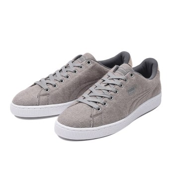 【PUMA】 プーマ BASKET CLASSIC EMBOSSED WOOL バスケットクラシック エンボスドウール 361350 *01DRIZZLE-STEE 29cm