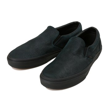 【VANS】 ヴァンズ CLASSIC SLIP-ON クラシックスリッポン VN0A33TBM1I 16FA (P.CRACK) BK/BK 10(28)
