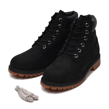 6インチキャンペーン【Timberland】 ティンバーランド W'S 6 IN PREMIUM BOOT (JR) ウィメンズ 6インチ プレミアム ブーツ A19FD 16FA *BLACK ABC-MART限定 7(25)