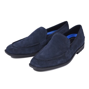 【ROCKPORT】ロックポート ドレスカジュアルシューズ GLOBAL ROAD VENETIAN グローバル ロード ベネチアン V79428 DRESS BLUES 10(28)