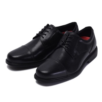 【ROCKPORT】ロックポート 軽量ビジネスシューズ CHARLESROAD チャールズロード V80556 CAPTOE BLACK 10(28)