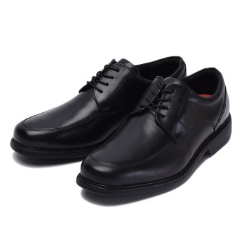 【ROCKPORT】ロックポート 軽量ビジネスシューズ CHARLESROAD チャールズロード V82591 APRON TOE BLACK 9H(27.5)