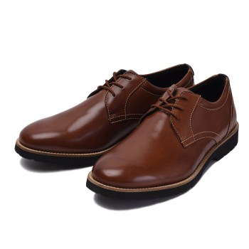 【ROCKPORT】ロックポート 軽量レザーシューズ CLASSICZONE PT クラシックゾーン V79657 OXFORD COGNAC 10(28)