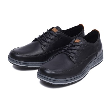 【ROCKPORT】ロックポート レザーカジュアルシューズ WEEKEND RETREAT ウィークエンド リトリート V82448 PT MDGD BLACK 10(28)