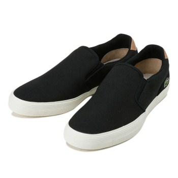 【LACOSTE】 ラコステ JOUER SLIP-ON 316 1 16FA 024 BLK 44(28.5)