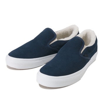 【VANS】 ヴァンズ CLASSIC SLIP-ON クラシックスリッポン VN0A33TBJ8P 16HO (SUE/FLEECE)BLU 11(29cm)