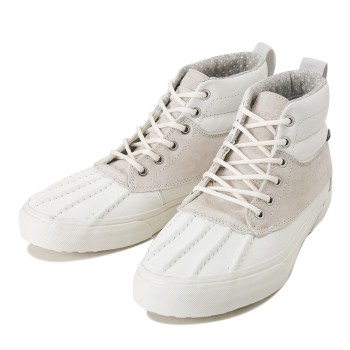 【VANS】ヴァンズ SK8-HI DEL PATOスケートハイ デル パト VN0A3496M3O 16HO (SCOTCHGARD)WHT 10(28cm)
