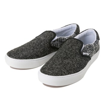 【VANS】 ヴァンズ SLIP-ON 59 CUP スリッポン 59 カップ VN0A2Z62LPW 16HO (LUXE TWEED)BLK 10(28cm)
