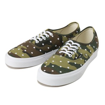 【VANS】 ヴァンズ AUTHENTIC オーセンティック VN0A348ALWA 16HO (CAMO DOT) WOOD 10(28cm)