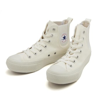 レディース 【CONVERSE】 コンバース ALL STAR PLTS SIDEGORE HI オールスター PLTS サイドゴア ハイ 32990490 WHITE 6(25cm)