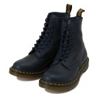 【AIRWAIR】 ドクターマーチン 1460 W PASCAL 8 EYE BOOT パスカル8アイブーツ 13512410 D.BLUE VIRGINIA 6(24)