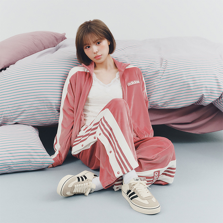 ���������񂪒����Ȃ�adidas Originals�̃x���A�g���b�N�W���[�W���|�� | �A�f�B�_�X �R�[�f�B�l�[�g
