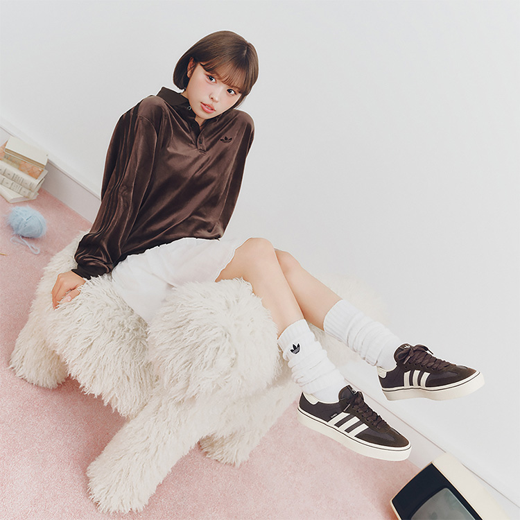 ���������񂪒����Ȃ�adidas Originals�̃x���A�g���b�N�W���[�W���|�� | �A�f�B�_�X �R�[�f�B�l�[�g