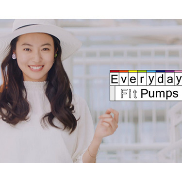 �c�ӓ��q �o�� �wNUOVO Everyday Fit Pumps�x�VTV-CM�̂��m�点